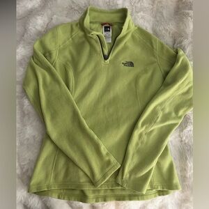 The North Face Light Green Fleece Jacket